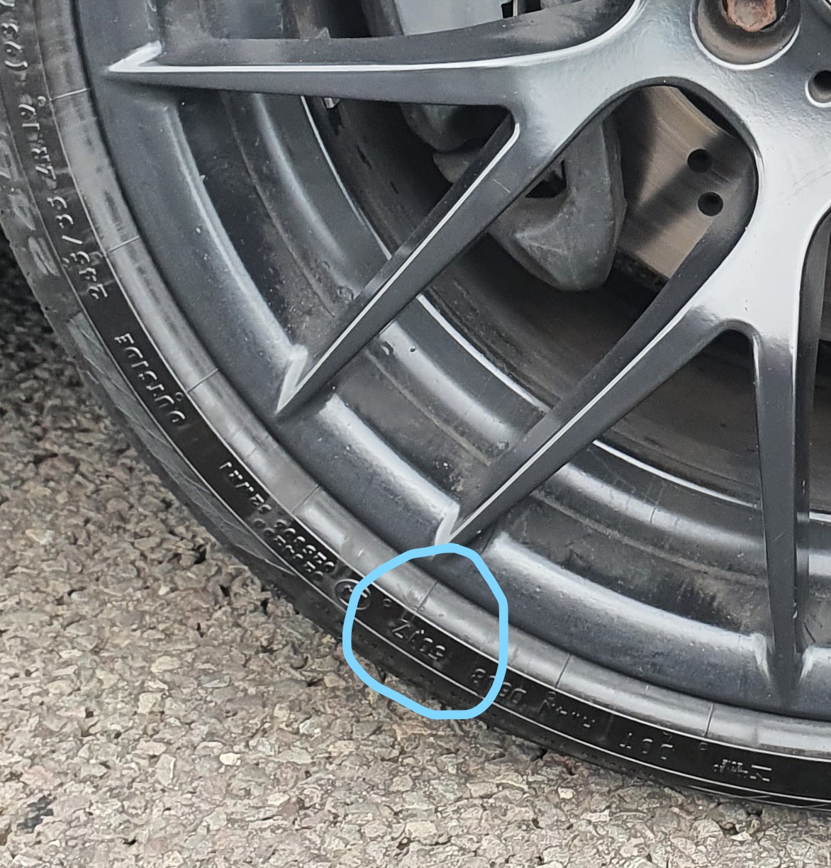 Offside Front Tyre - Week 50/2017 - stolen car